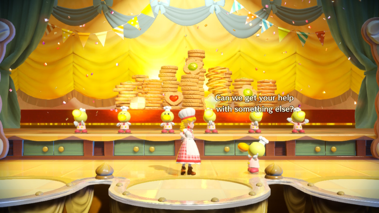 A stage in Princess Peach: Showtime!.