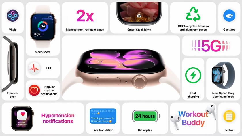 Apple Watch 11 fact sheet
