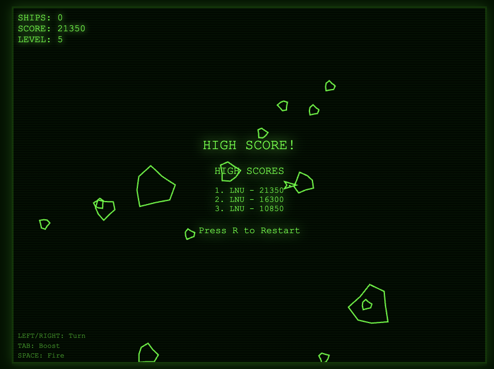 Claude AI Fake Asteroids