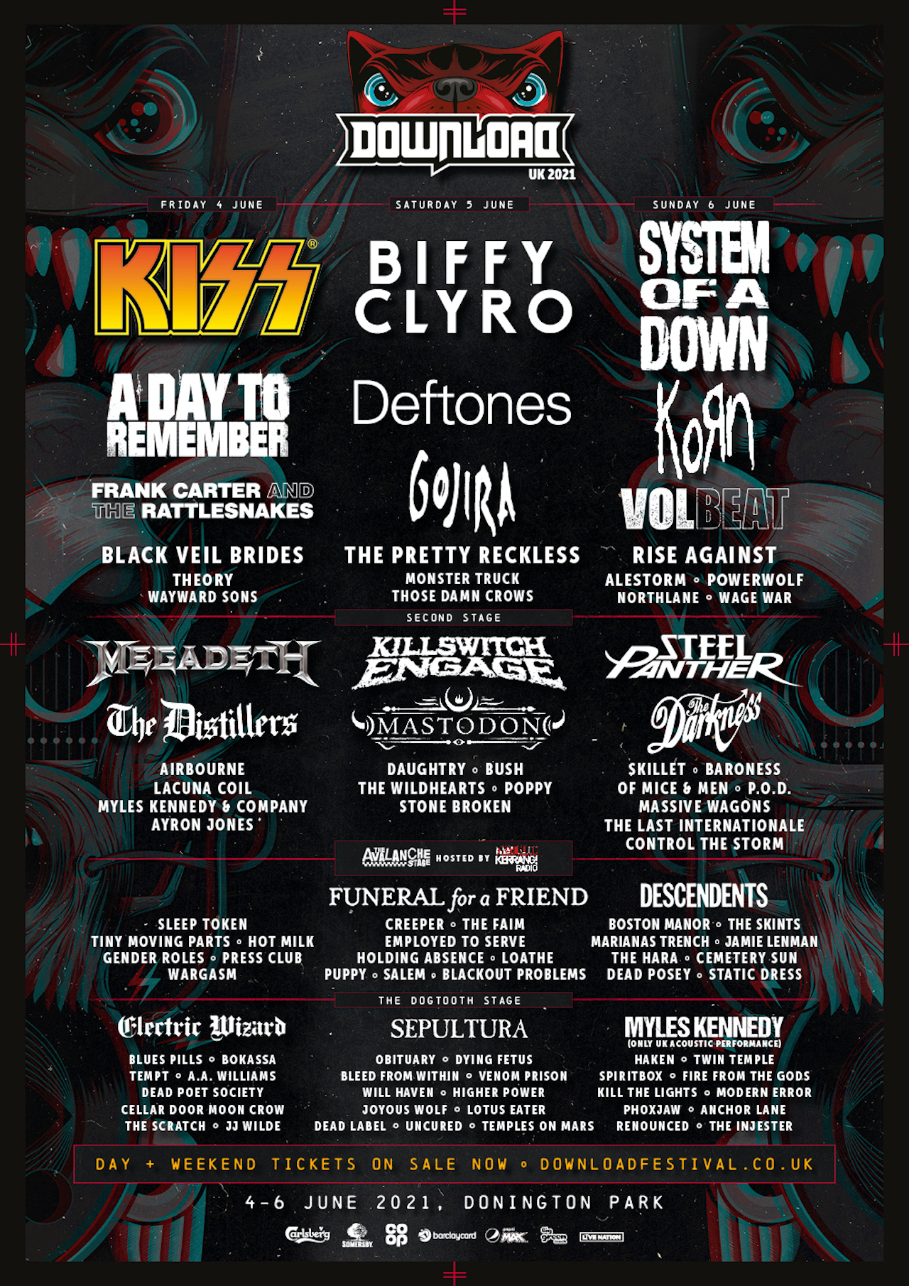 Download UK 2021: Megadeth. Descendents and more added to bll | Louder