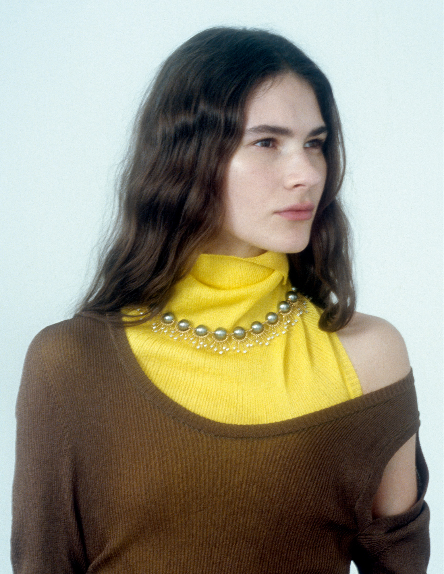 high jewellery on a model