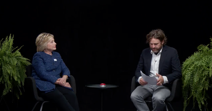 Hillary Clinton appeared on Between Two Ferns with Zach Galifanakis.