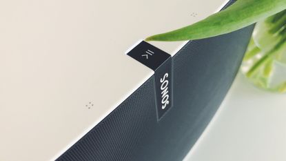The best smart speakers: Image depicts Sonos speaker close up