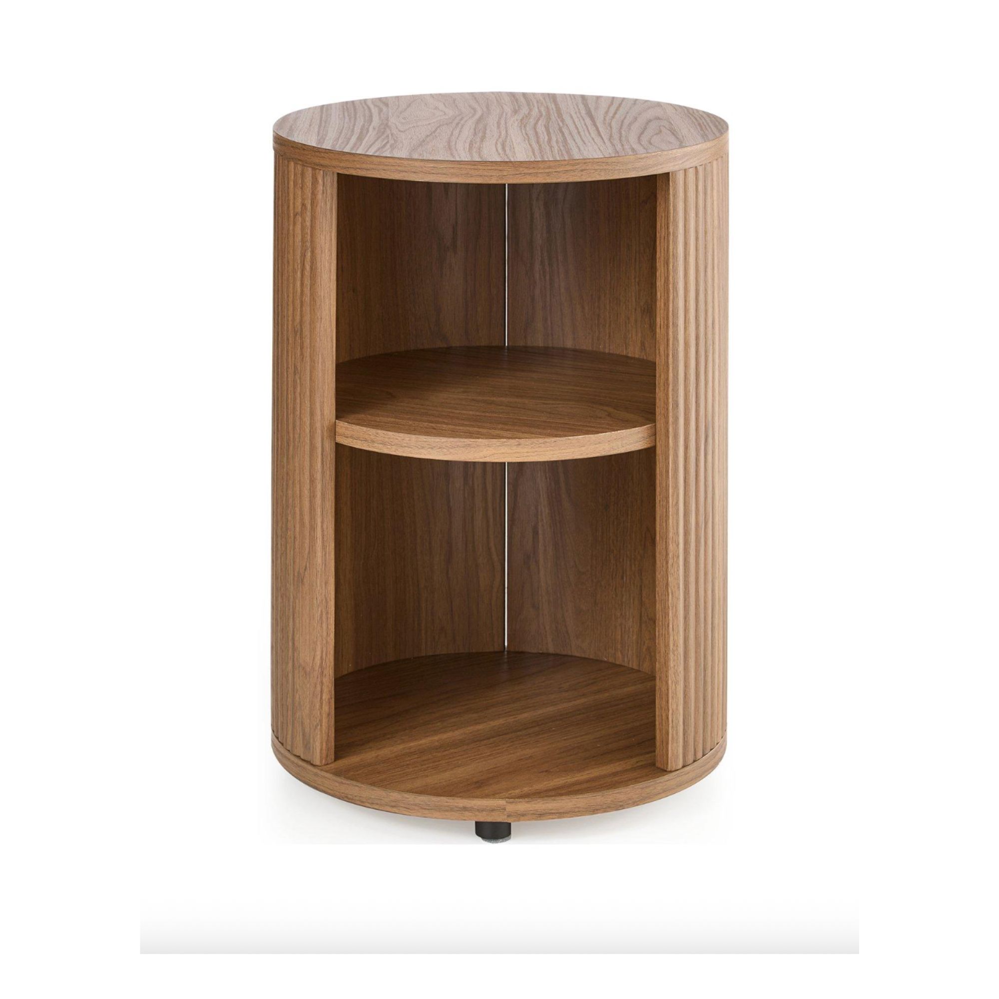 Carina Side Table - Mid Oak - with 2 shelves