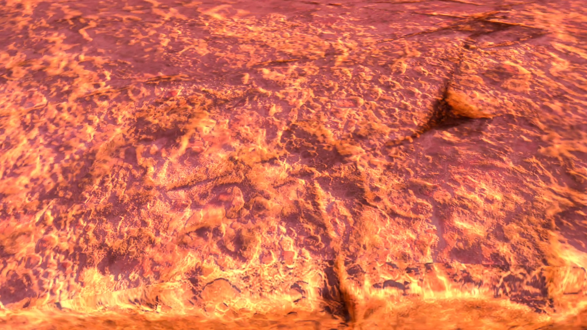 Screenshots of upgraded rock textures in Asgard's Wrath 2 on a Meta Quest 3