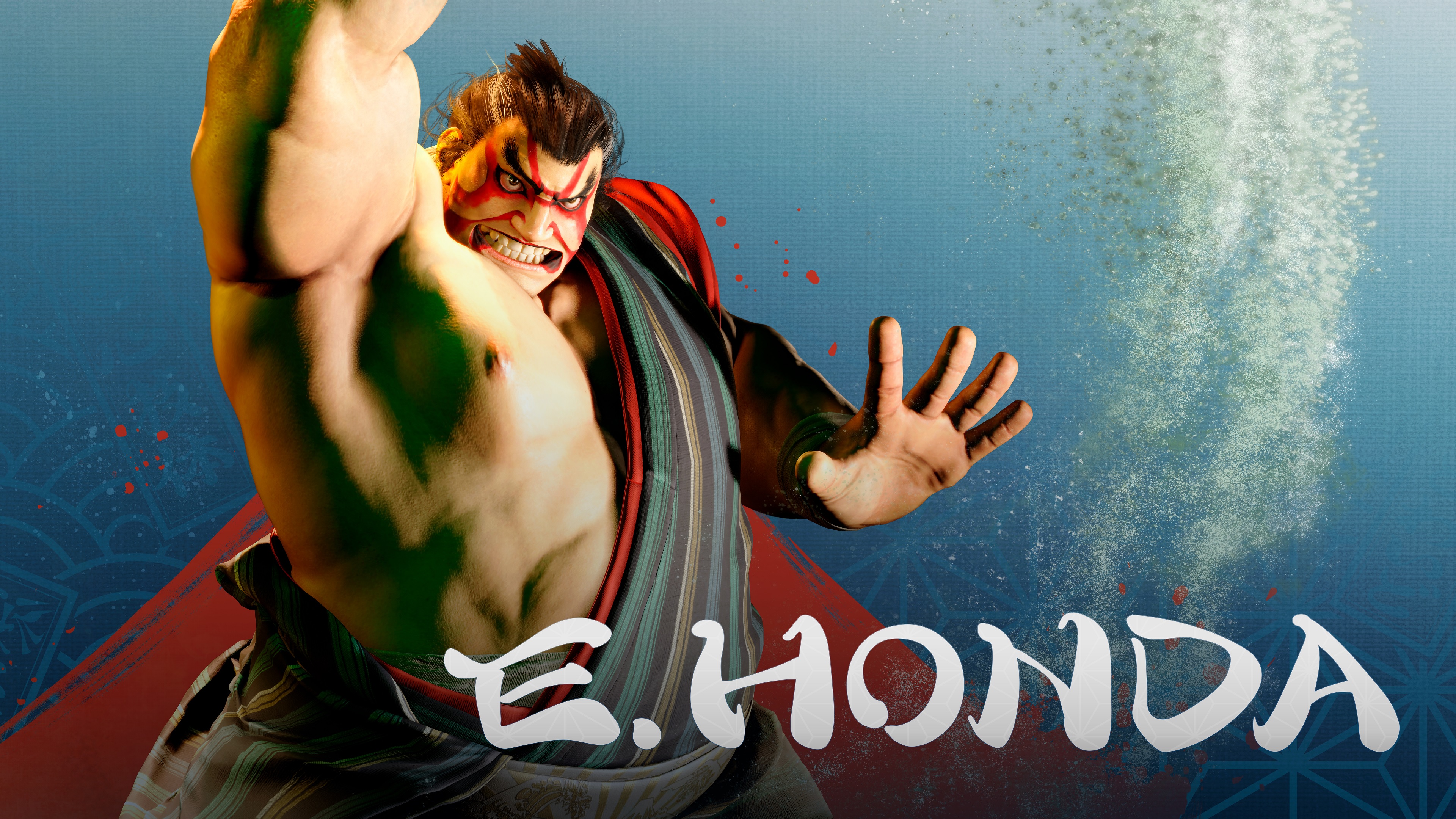 Промо-арт Street Fighter 6 E. Honda