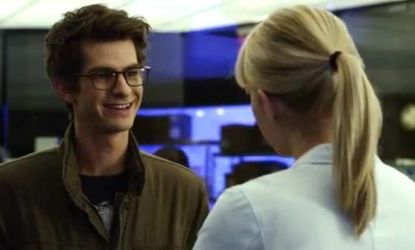 Andrew Garfield's Spider-Man has a more mischievous streak than Tobey Maguire's eminently likable character did in last decade's Spider-Man trilogy.