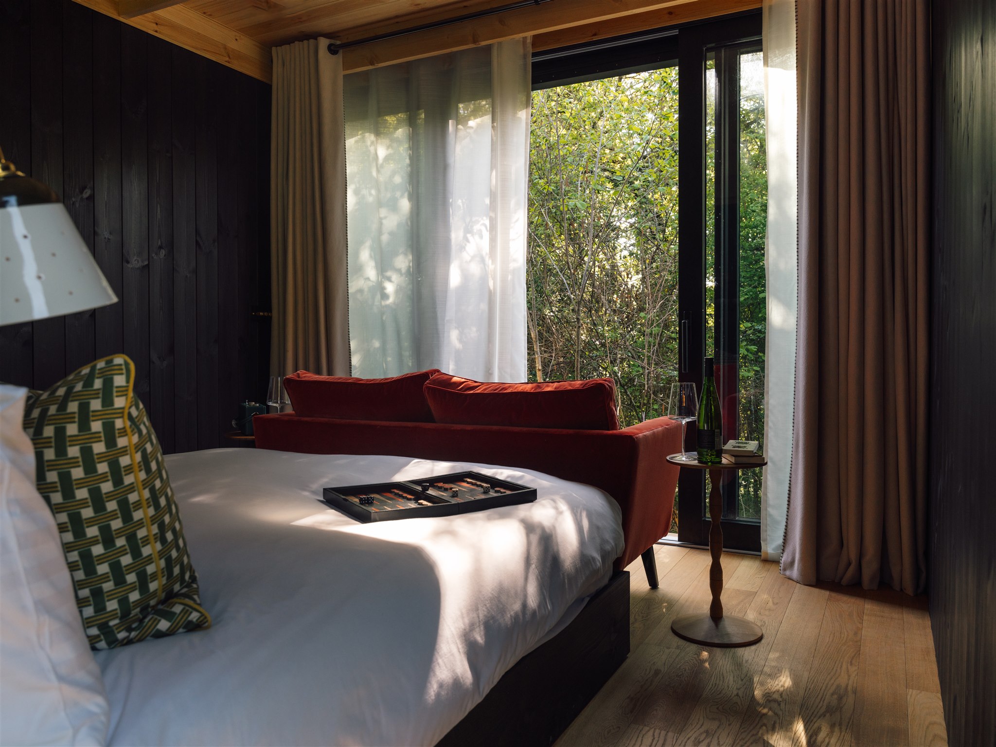 Eco cabin at Mad Swans