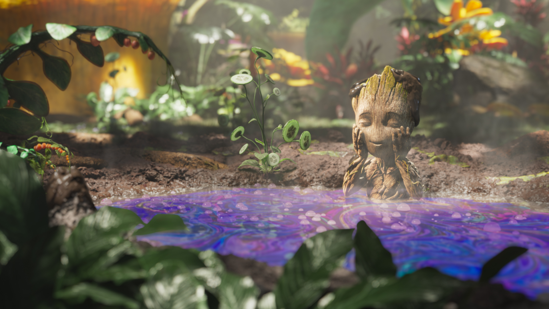 I Am Groot is taking over everyone's Disney Plus homepages