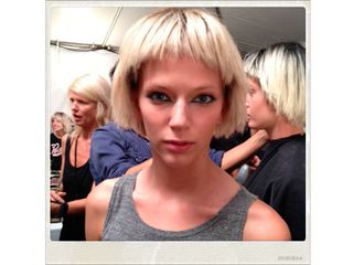 Backstage at Marc Jacobs - New York Fashion Week