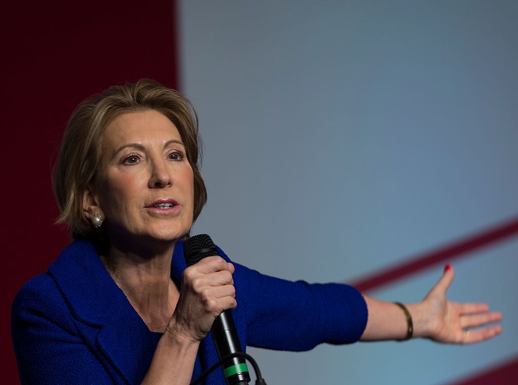 Carly Fiorina.