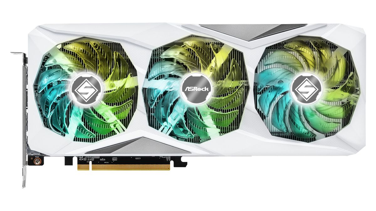 AMD Radeon RX 7600 XT announcement slides and cards