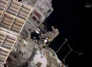 Russian Spacewalk on June 19, 2014