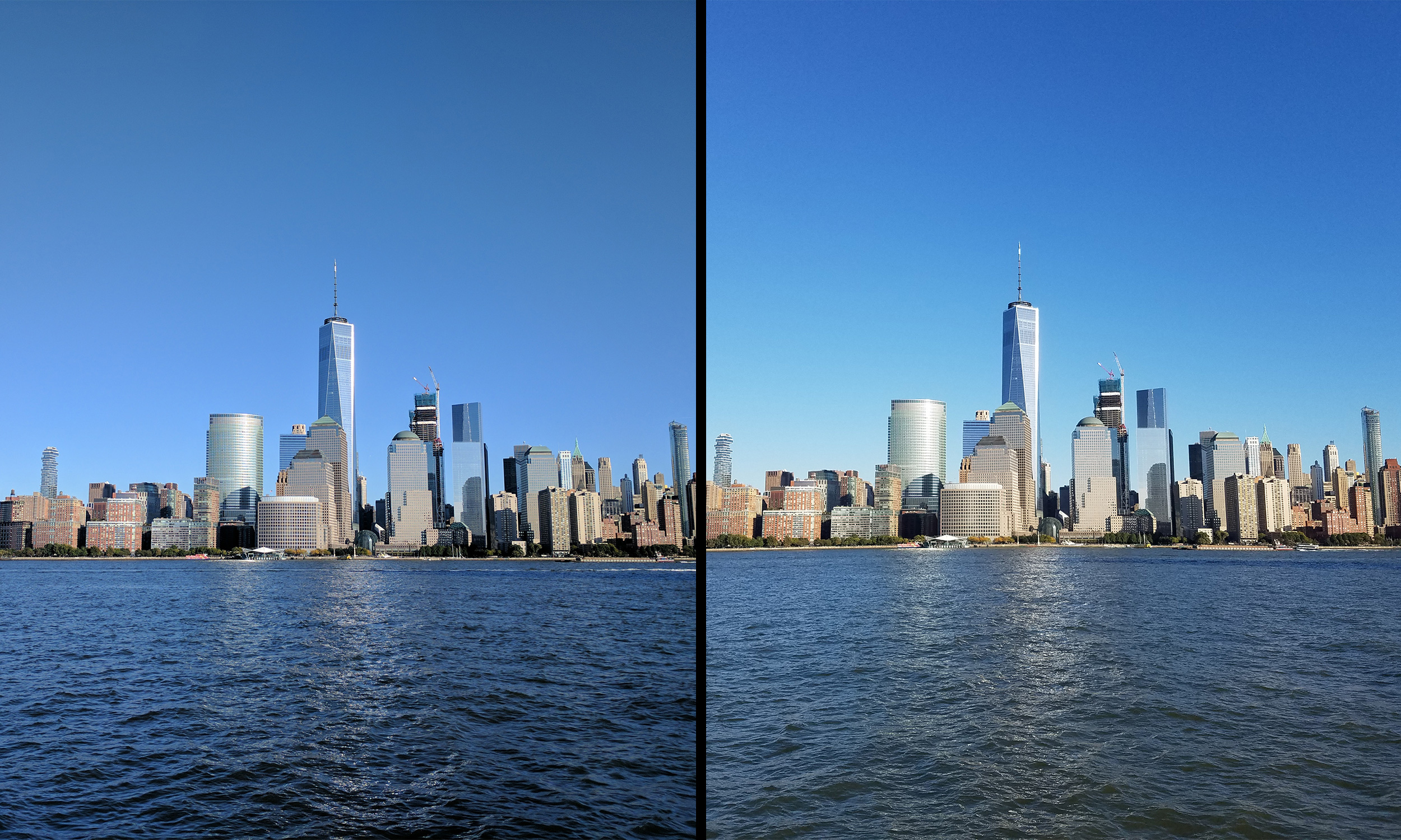 Left: Pixel XL. Right: Galaxy S7. Credit: Samuel C. Rutherford