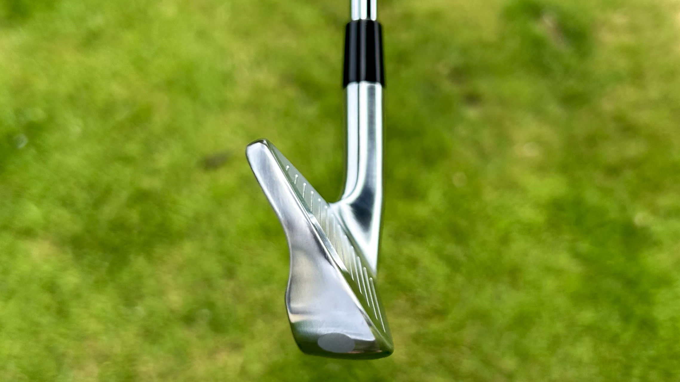 Photo of the toe of the New Level Golf 702 CB Irons