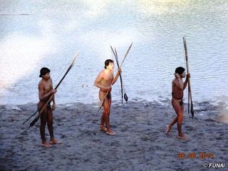 Three uncontacted indians