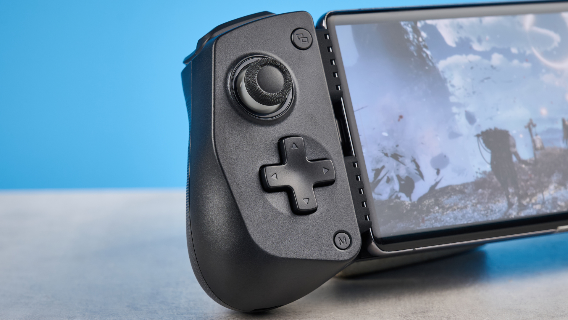 A black GameSir X5 Lite mobile gaming controller
