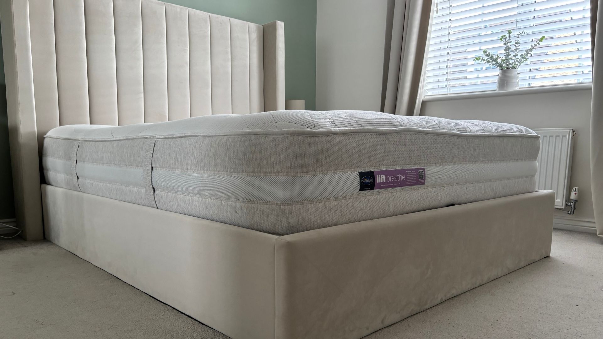 Silentnight LiftBreathe Mattress in Carly's bedroom
