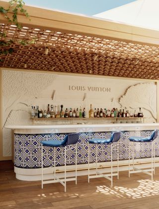 Louis Vuitton cafe bar