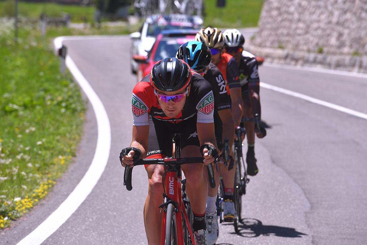 Joey Rosskopf (BMC) in the breakaway