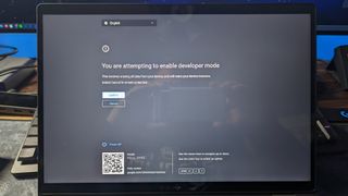 Enable Developer Mode on Chromebook