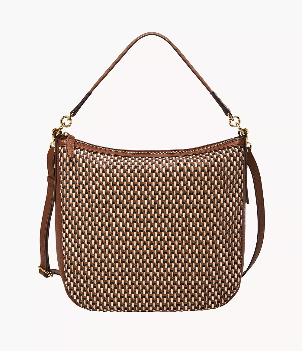 Fossil, Jolie Leather Hobo Bag