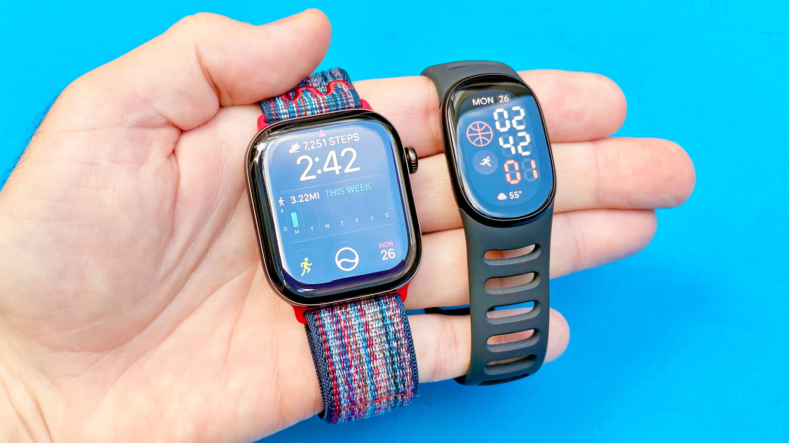 I walked 6,000 steps with the Fitbit Edge vs Apple Watch 12 — and I'm shocked by the results