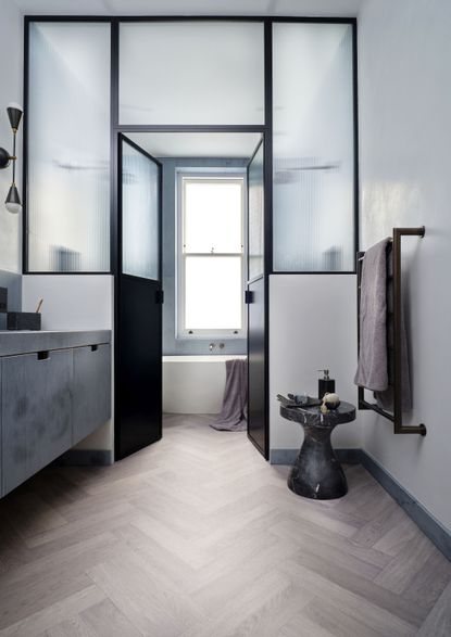 Vinyl bathroom flooring ideas: 10 easy to clean floors | Homes and Gardens