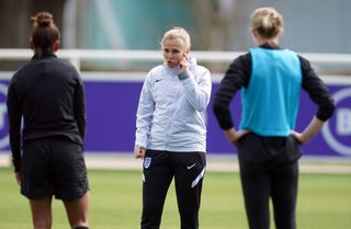 Sarina Wiegman's Lionesses play North Macedonia on Friday and then Northern Ireland four days later (Mike Egerton/PA).