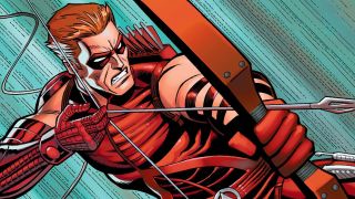 DC Comics artwork of Roy Harper as Red Arrow