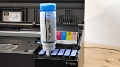Epson ET-18100 during our review process