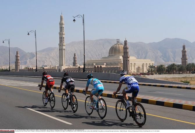 Jelle Wallays, Evan Huffman, Yaroslav Popovych and Greg Van Avermaet