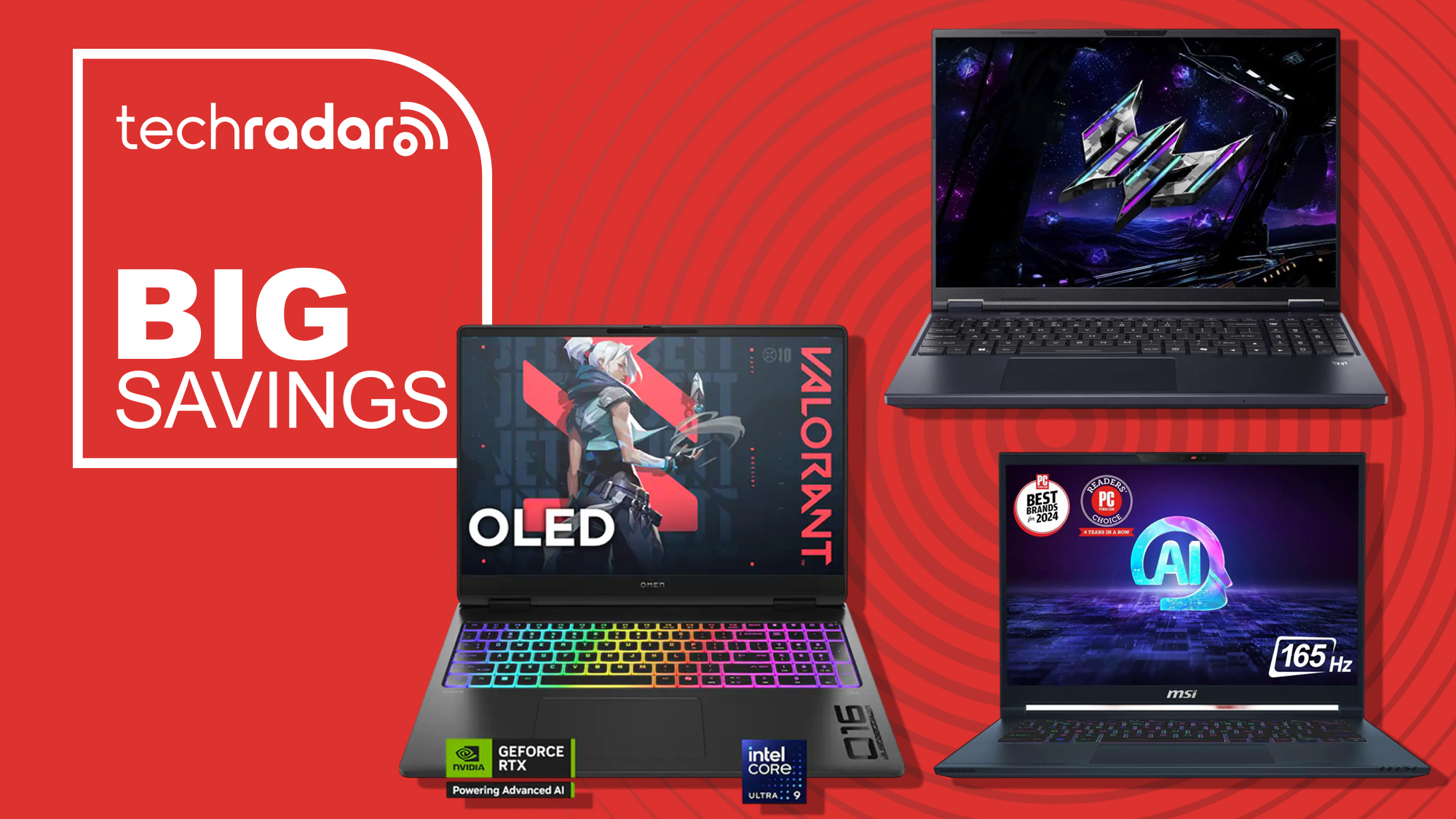 Huge deals on HP, MSI and Acer creative laptops