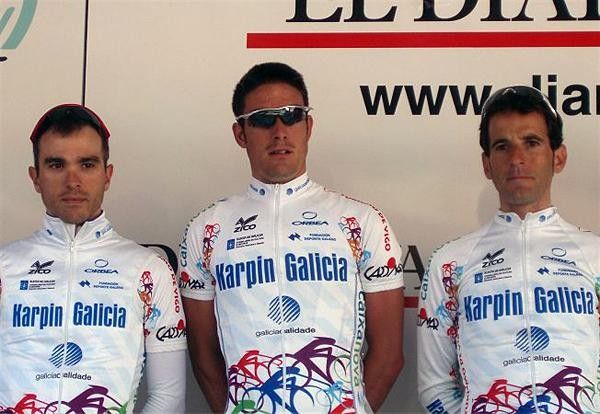 Karpin Glacia was very active in the opening stage, claiming two podium spots.