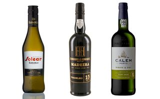 Barbadillo's Solear, Hidalgo's Manzanilla and Calem's White and Dry Port