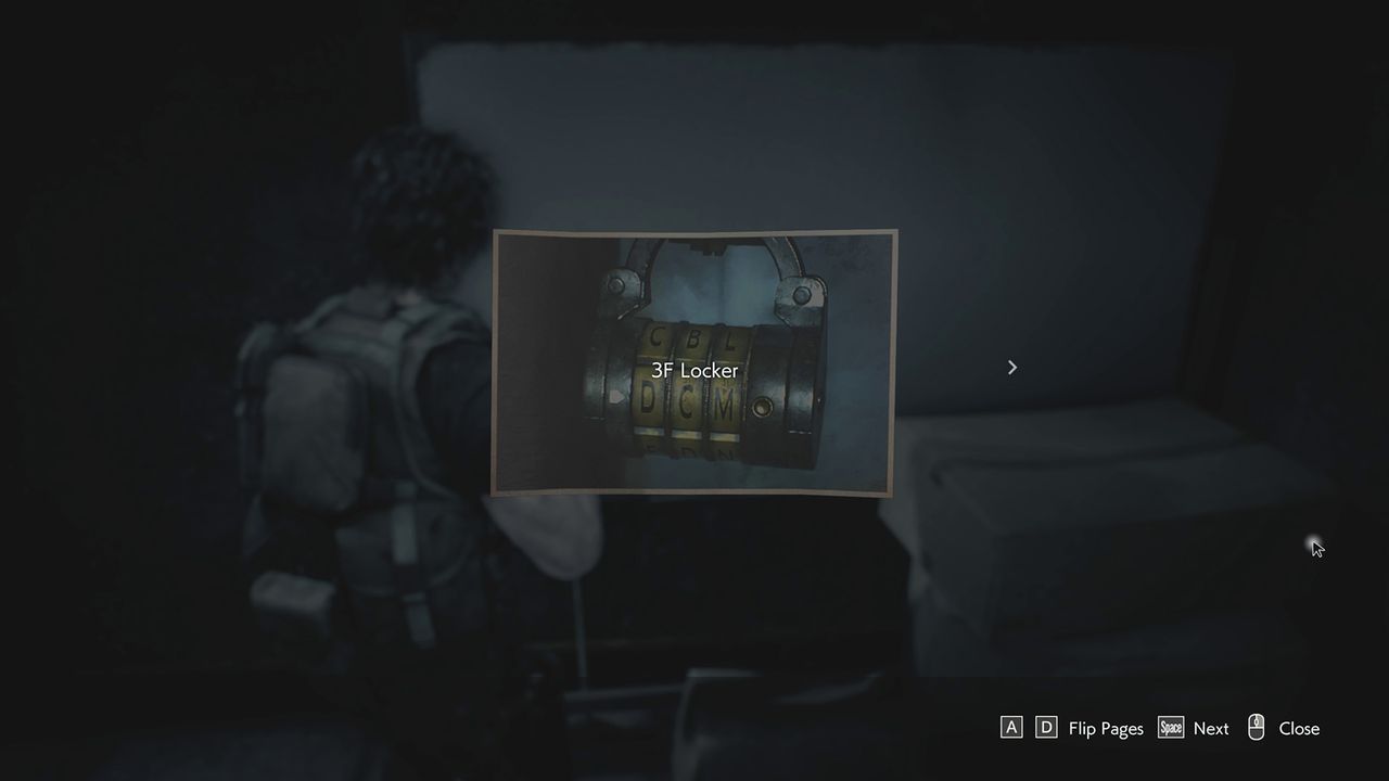 Resident Evil 3 Remake Safe Locker Codes Raccoon Police Station 3F
