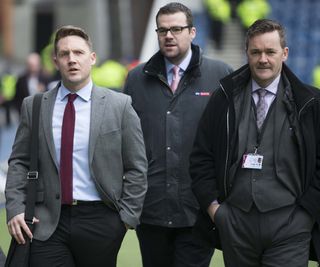 Andy Walker (right) and Luke Shanley (centre)