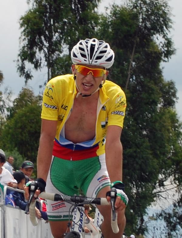 Sergio Luis Henao (Ind Ant-Idea-Fla-Lot De Medellin) hung on to his overall lead