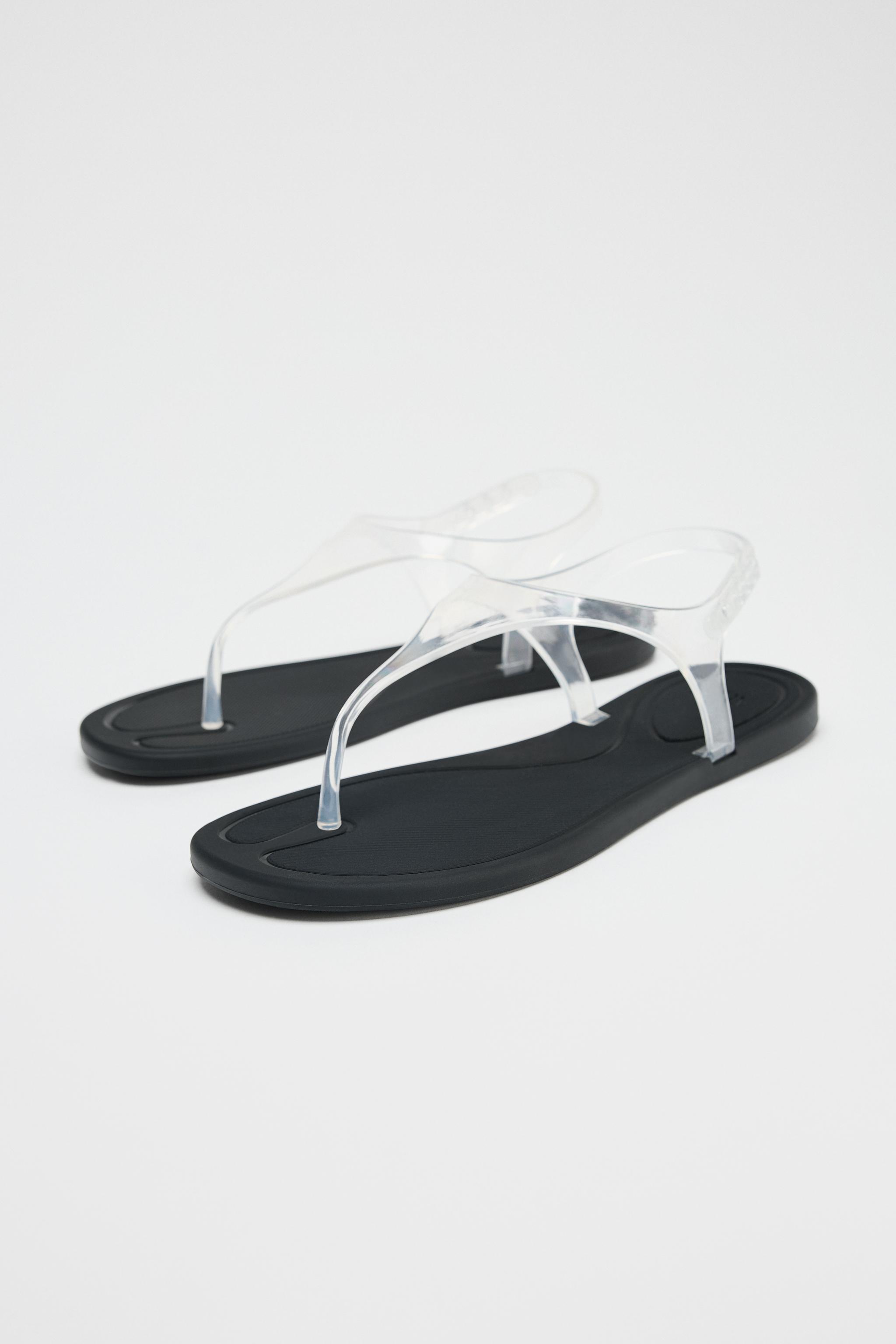 Vinyl Strap Sandals