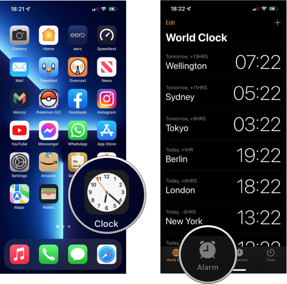 How to set alarms on iPhone or iPad iMore