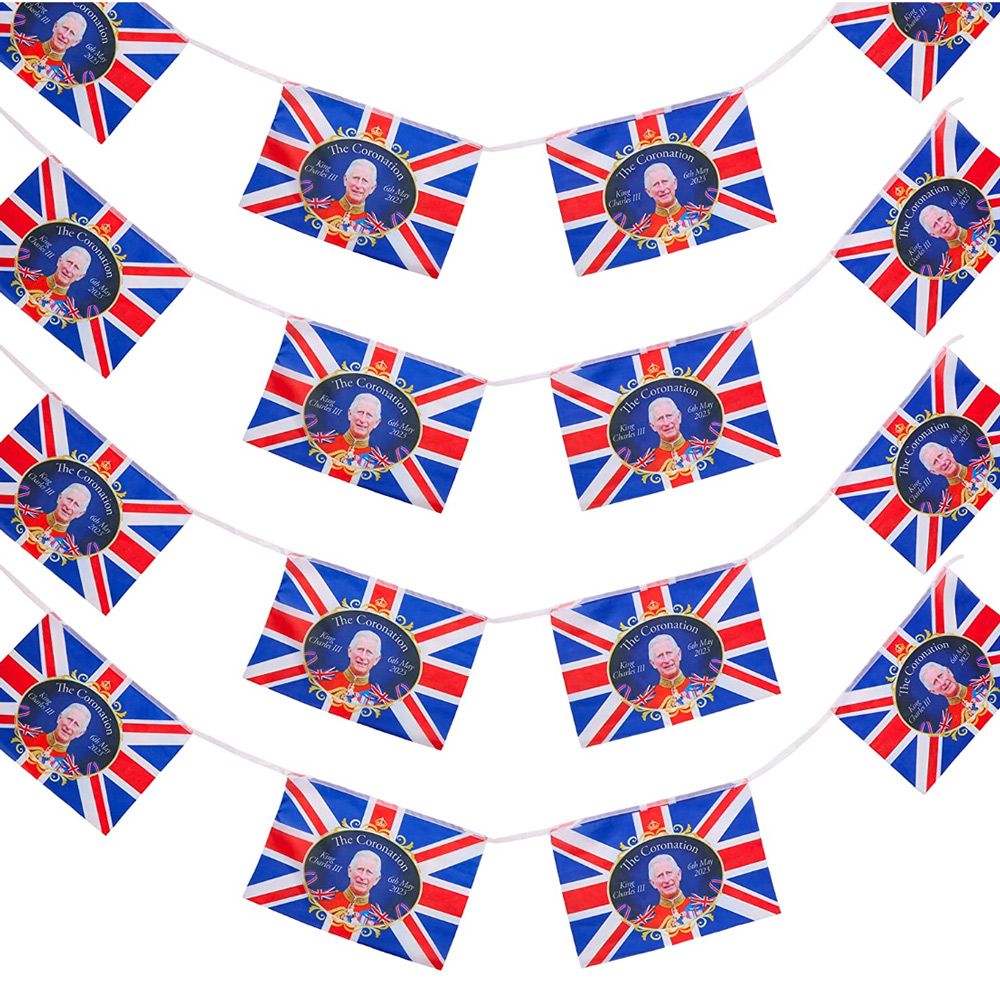 coronation decoration bunting