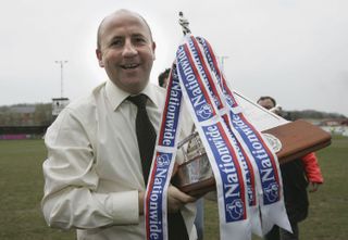 John Coleman celebrates winning the Conference in 2006