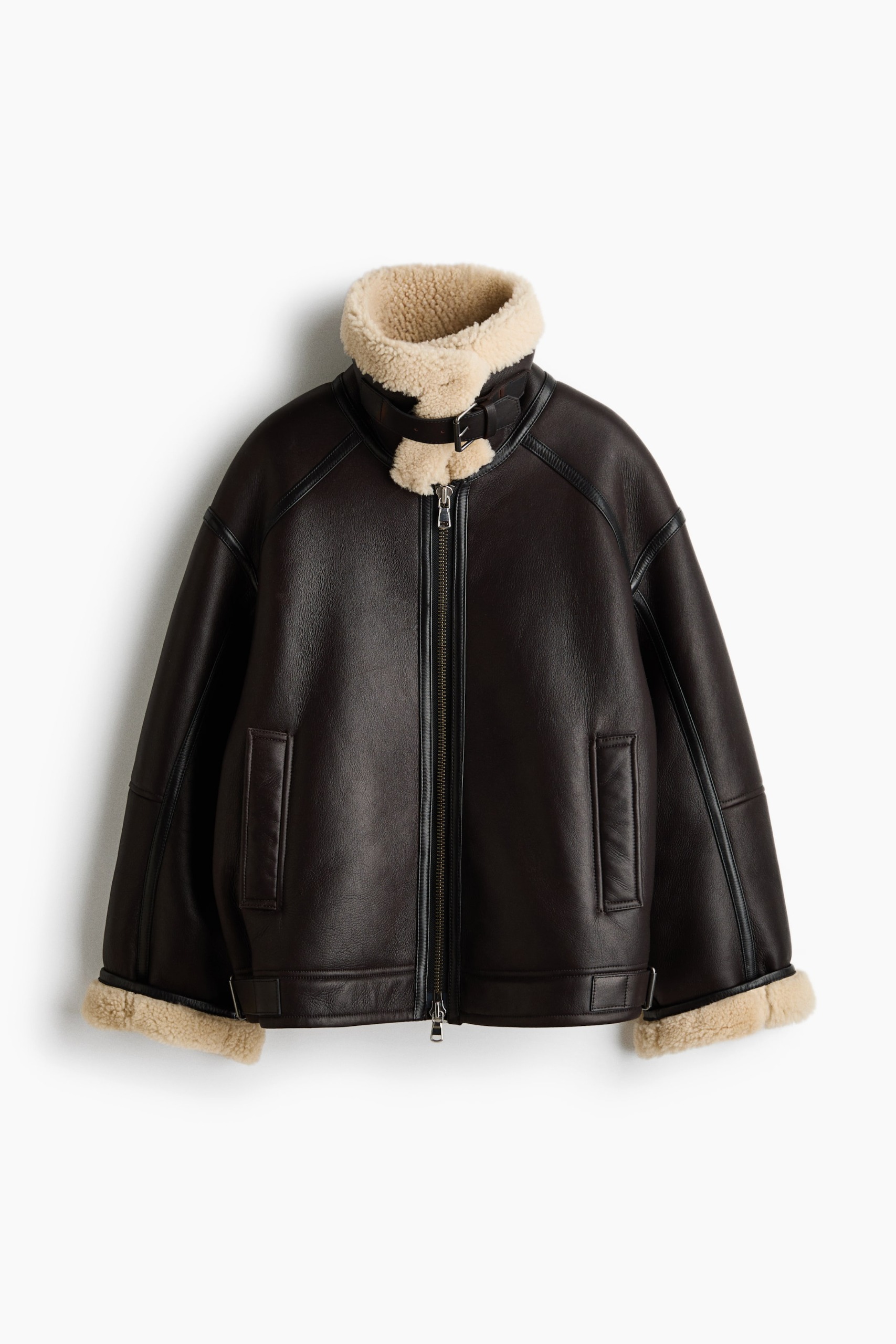 Leather Shearling Jacket