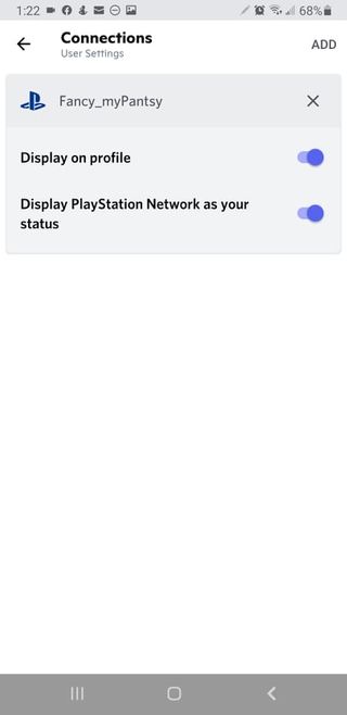 Connect Discord to PS5