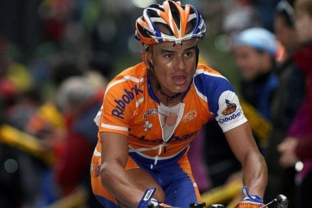 Mauricio Alberto Ardila Cano (Rabobank) climbs well