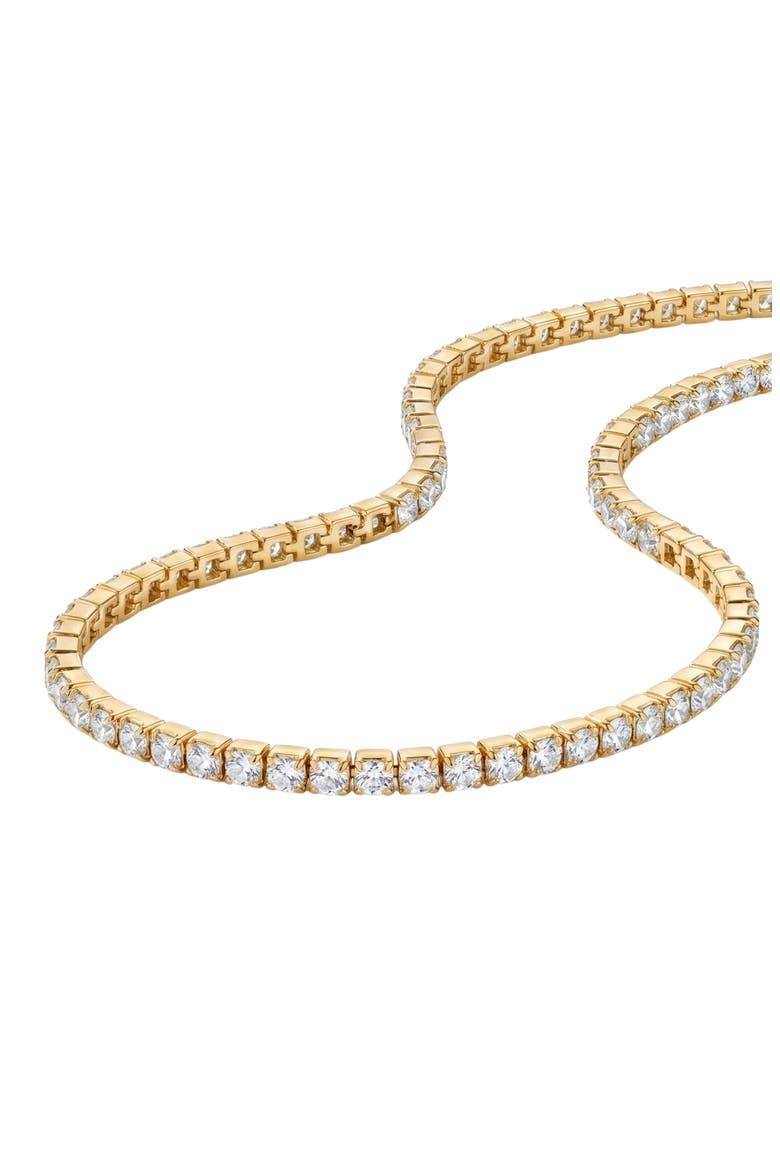 Cubic Zirconia Tennis Anklet