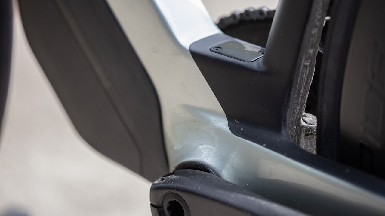 Orbea Orca Aero M120iLTD aero optimization at bottom bracket