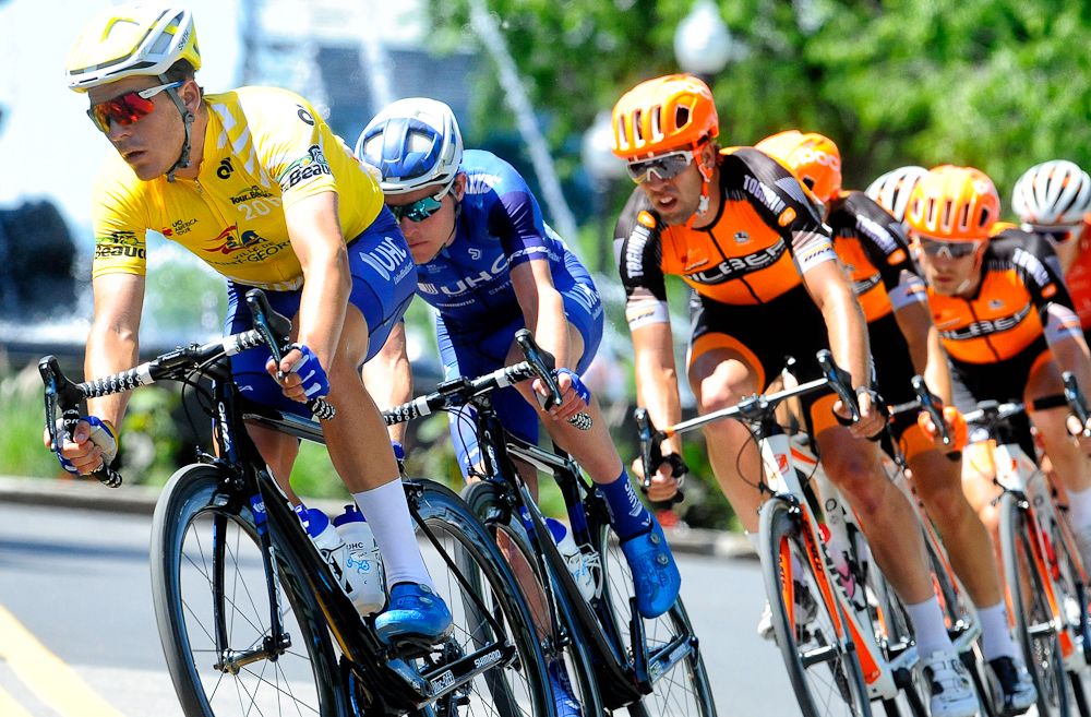 Serghei Tvetcov during stage 4 at Tour de Beauce