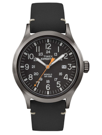 Timex Mens Analogue Classic Quartz Watch with Black Textile Strap | was