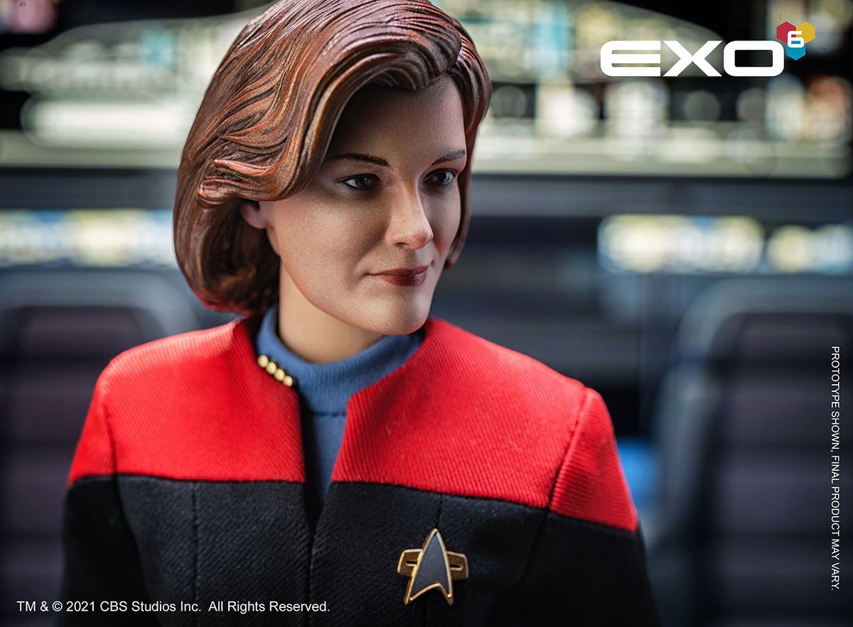 Figure of Captain Kathryn Janeway